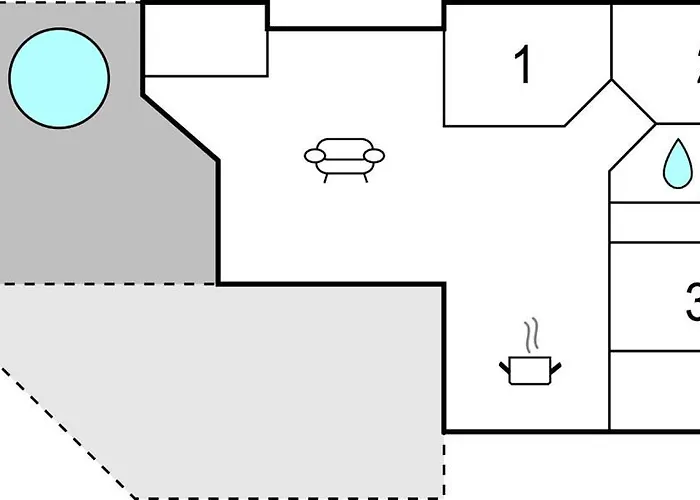 Awesome In With Kitchen Σπίτι διακοπών Haderslev